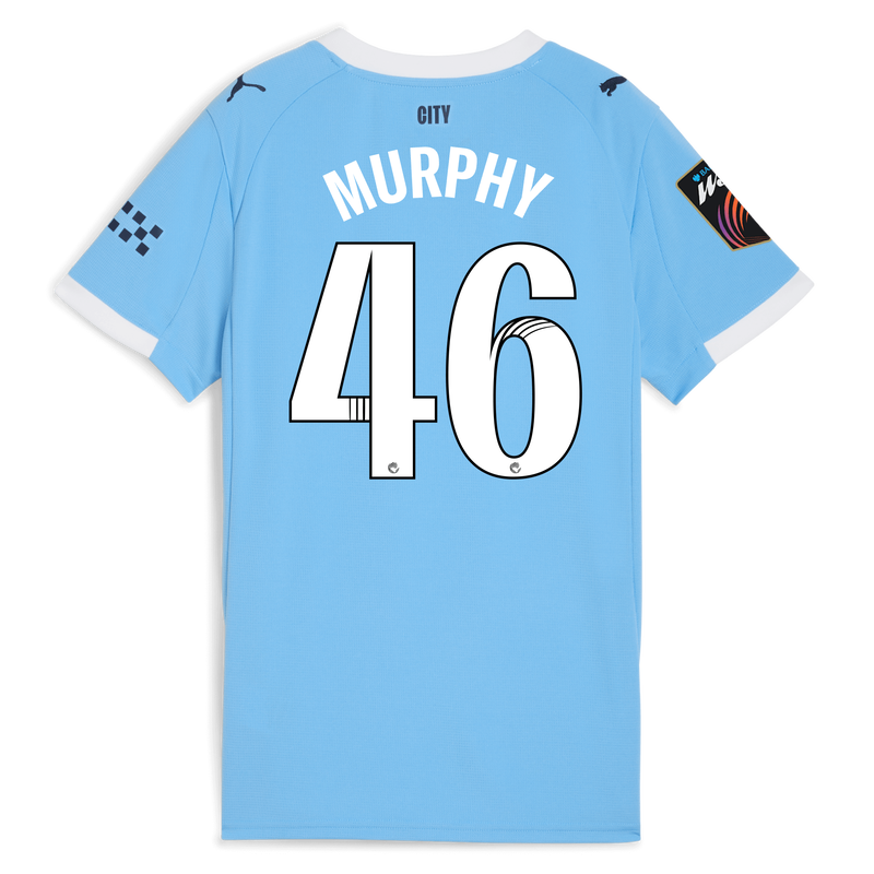 Women's Man City Home Jersey 2025/26 With MURPHY 46 Printing  blue - Check out all Manchester City t-shirts online - Official Manchester City FC store